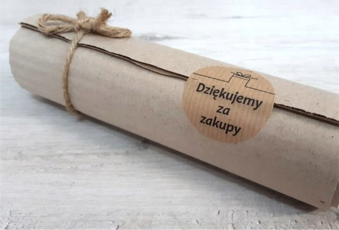 Naklejka etykieta OKRĄGŁA fi-40 EKO KRAFT ECO x500 Naklejka etykieta OKRĄGŁA fi-40 EKO KRAFT ECO x500